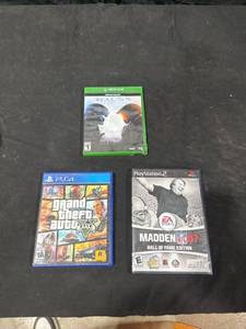 Video Game Lot (3 Titles)
