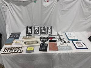 Inspirational Home Decor Lot