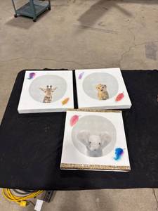 Baby Animal Canvas Prints (3)