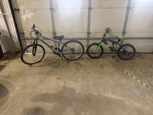 Two Bicycles Huffy Mountain & BMX