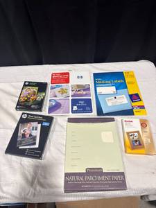 Assorted Paper Products Lot