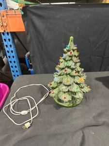 Ceramic Light-Up Christmas Tree