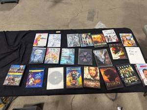 Mixed DVD Blu-ray PC Game Lot
