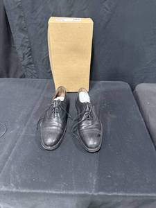 Mens Black Leather Oxford Shoes