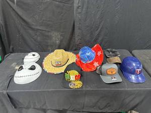 Assorted Headwear & Masks Lot