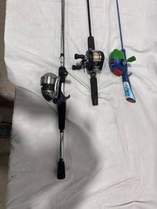 Assorted Fishing Rods Lot