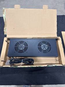 NavePoint Fan Shelf with 2 Fans