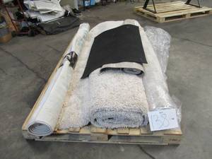 Pallet of Miscellaneous Rugs - Mainly Dirty