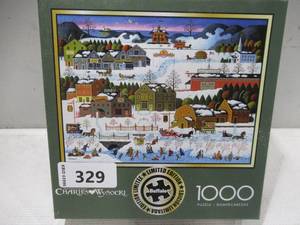 NEW Buffalo Games Interlocking Jigsaw Puzzle, 1000 pc. - Charles Wysocki
