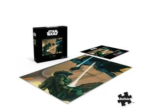 NEW Buffalo Games Interlocking Jigsaw Puzzle, 1000 pc. - Lightsaber Duel