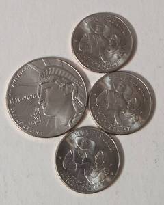 1 -2026D Semi quincentennial Enduring Liberty Half Dollar  3- 2026 US Quarters commemorating the 250th Anniversary of the signing of the Mayflower Compact - AU