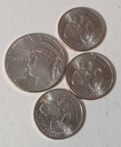 1 -2026D Semi quincentennial Enduring Liberty Half Dollar  3- 2026 US Quarters commemorating the 250th Anniversary of the signing of the Mayflower Compact - AU