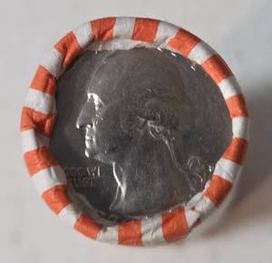 1976 Bicentennial Rolls of Quarters - Mixed Mint Marks-Circulated - Nice