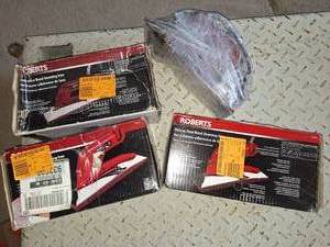 Carpet seaming irons