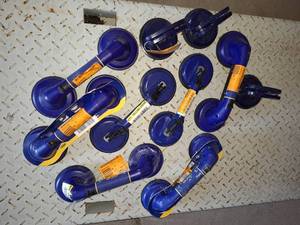 Tile suction cups