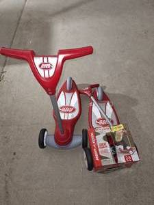 2- radio flyer scooters