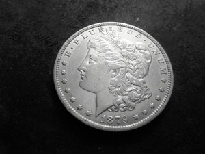 1879 O Morgan Silver Dollar