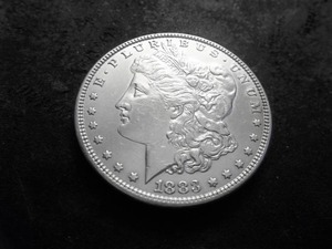 1883 Morgan Silver Dollar