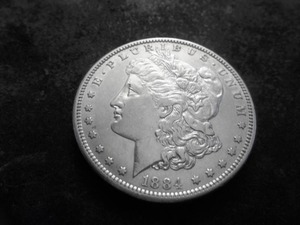 1884 S Morgan Silver Dollar