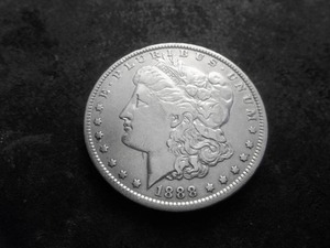 1888 O Morgan Silver Dollar