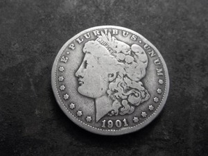 1901 S Morgan Silver Dollar
