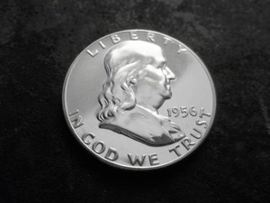 1956 Franklin Half Dollar Proof