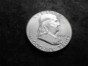 1961 Franklin Half Dollar Proof