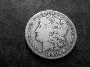 1904 S Morgan Silver Dollar