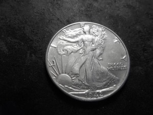1942 Walking Liberty Half Dollar