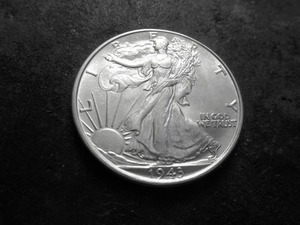 1943 Walking Liberty Half Dollar