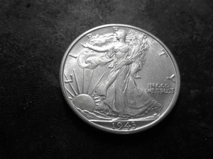1943 D Walking Liberty Half Dollar