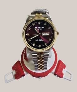 Miykon CITIZEN Movement - Silver & Gold Dress Watch – Timeless Style