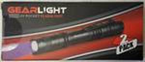 GearLight S100 UV Pocket Flashlight (2-Pack)  New