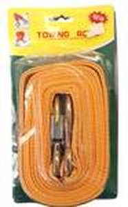 Heavy-Duty Tow Rope with Shock Absorption & Safety Hook  NEW Overstock
