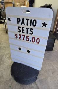 Double-Sided Sway Sign  Eye-Catching Display