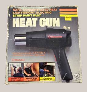 Milwaukee Dual Heat Gun  Vintage Professional Tool (Tested & Works Great)