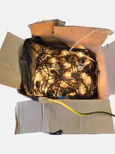 Warm Glow Vintage String Lights  Tested & Ready to Shine