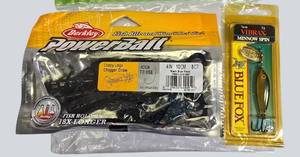 Berkley PowerBait & Blue Fox Vibrax  Fresh Catch Combo