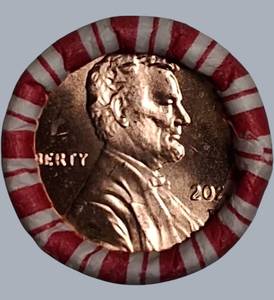 2024 Lincoln Shield Penny 5 Rolls BU  Each Bank Wrapped  Red Hot Luster