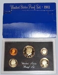 1983 U.S. Proof Set  Better Year  Nice Set