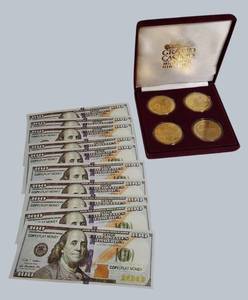 Grand Casino Hinckley Coin Set  $1,000 Play Money  Fun Collector Display