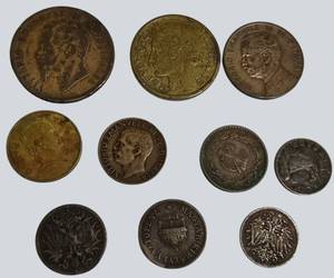 MIXED WORLD COINS LOT  VARIETY OF COUNTRIES & DESIGNS