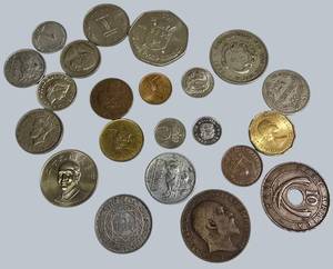 WORLD COIN LOT  MANY COUNTRIES, GREAT VARIETY MIX