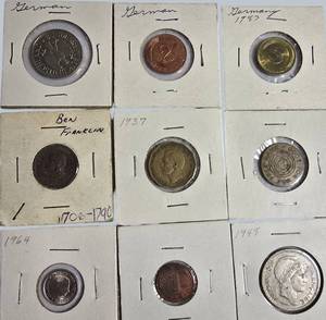 Unique Mixed World Coin Lot  Cool Assorted Collection