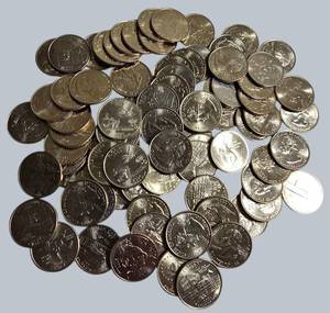 Collectors Estate Find  80 UNC Quarters  Mixed StatesDates  $20 Value
