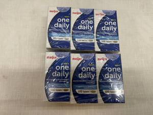 6x 100ct Mens One Daily-exp. 32027