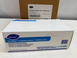 4x500 Dry Wipes-Multiple Uses