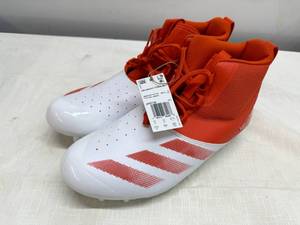 Size 12.5 New(no box) Addidas Football Cleets-Orange