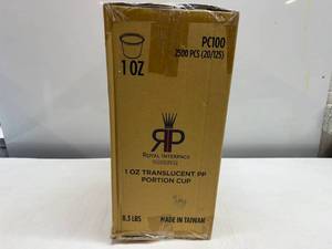 2500pcs 1oz Portion Cups