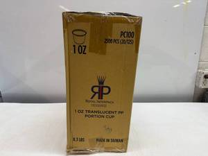 2500pcs 1oz Portion Cups